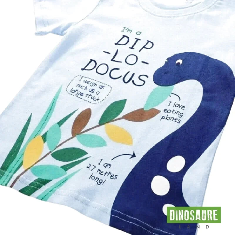 T-Shirt Dinosaure Enfant Et Adulte - Tee Shirt Dinosaures Garçon Fille Homme Femme