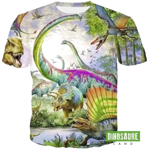 T-Shirt Dinosaure Jurassique