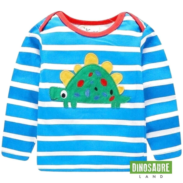 T-Shirt Dinosaure Mignon Stegosaure