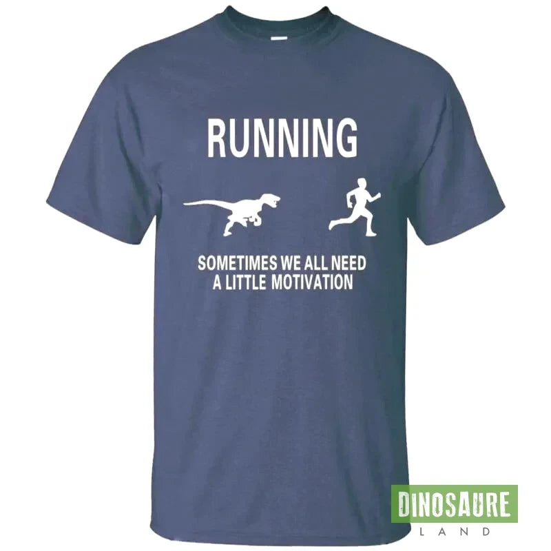 T-shirt Dinosaure Running