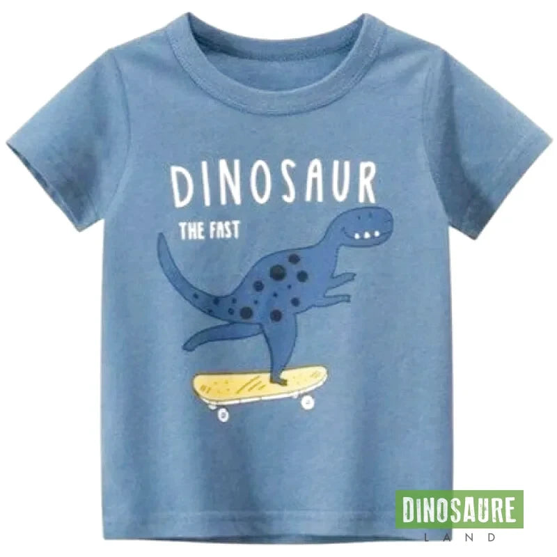 T-Shirt Dinosaure Skate