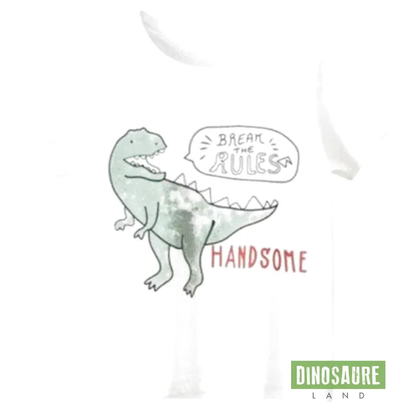 T-Shirt Dinosaure T Rex en Dessin
