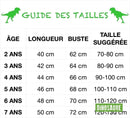 T-Shirt Dinosaure Taille T Rex