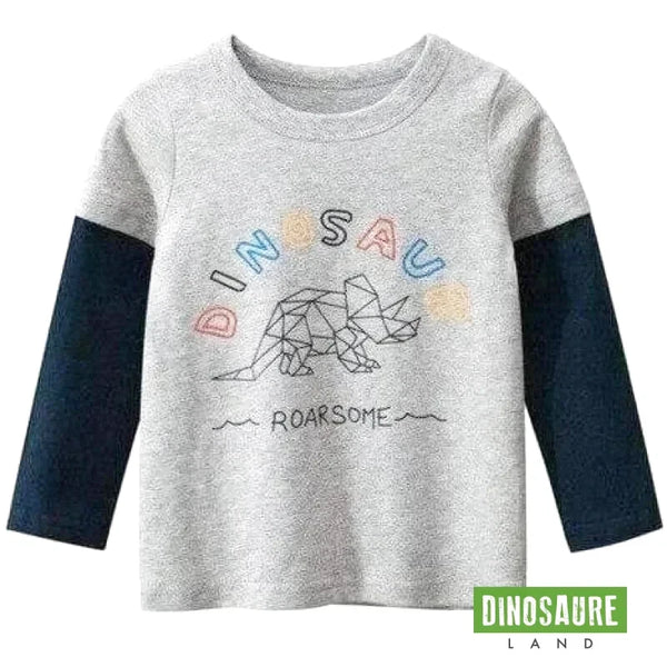 T-Shirt Dinosaure Tricératops