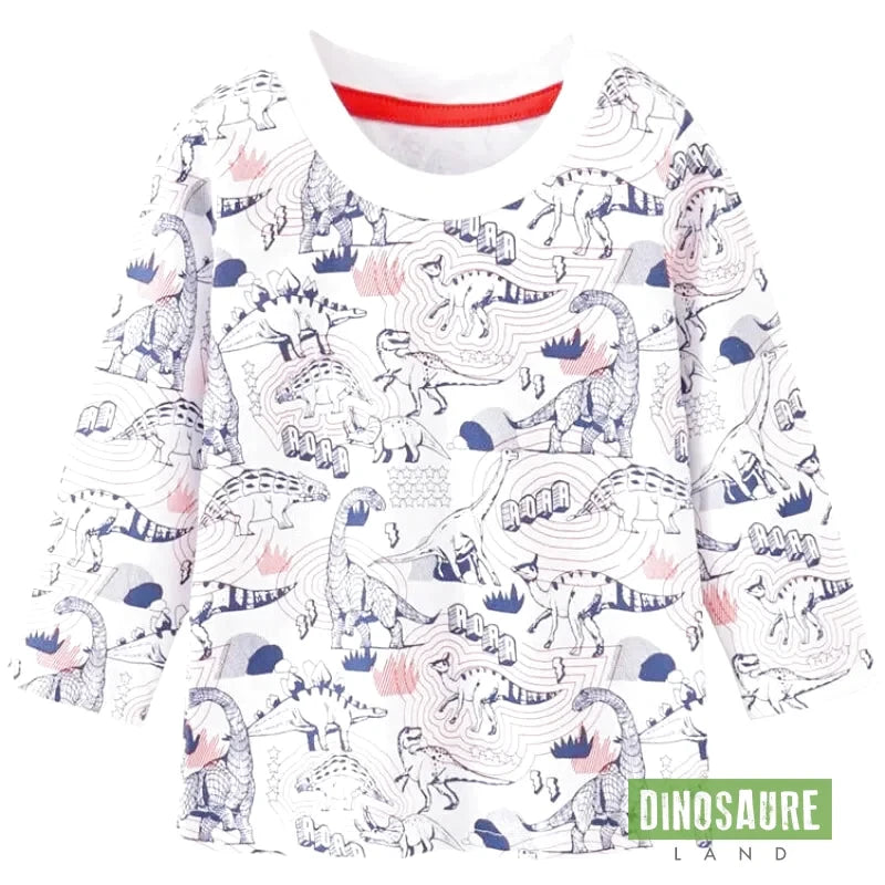 T Shirt Especes De Dinosaures