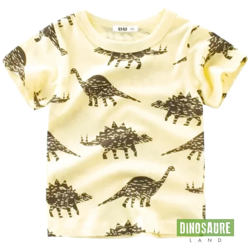 T-Shirt Motif Dinosaure