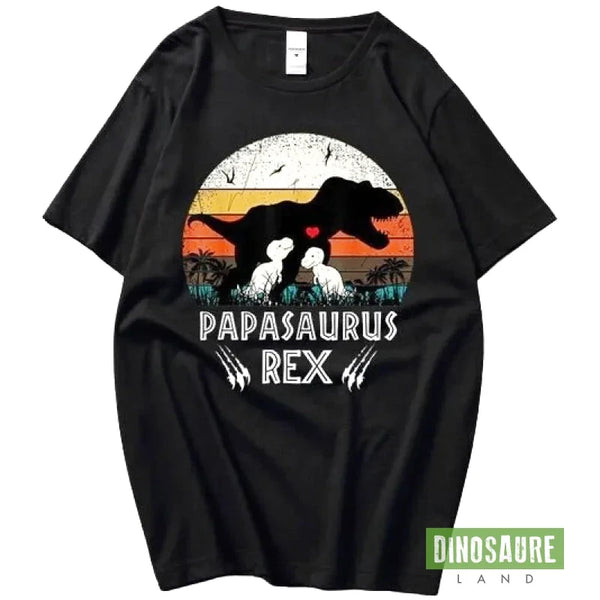 T Shirt Papa Dinosaure