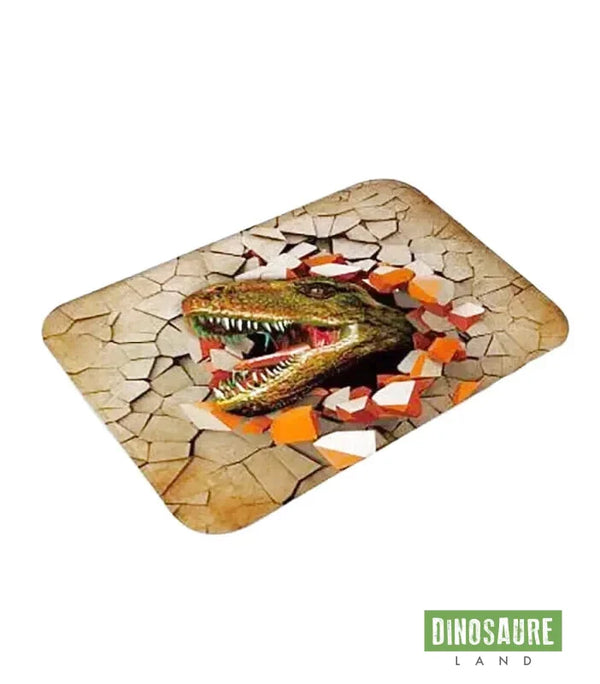 tapis entree dinosaure