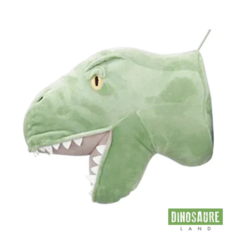 Tête Dinosaure Peluche 25cm