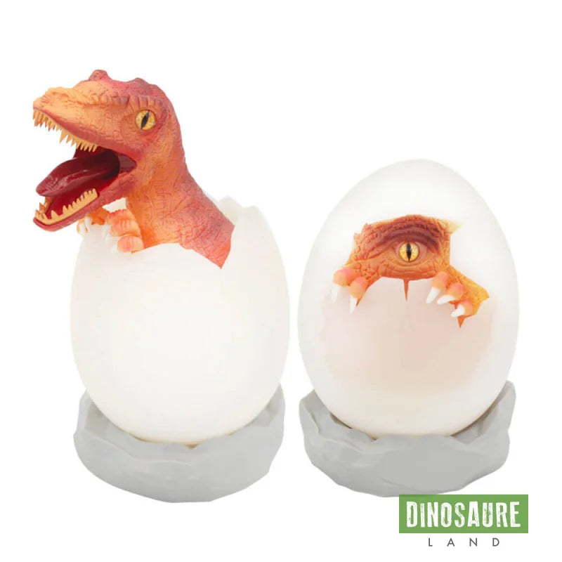 veilleuse lampe dinosaure oeuf t rex