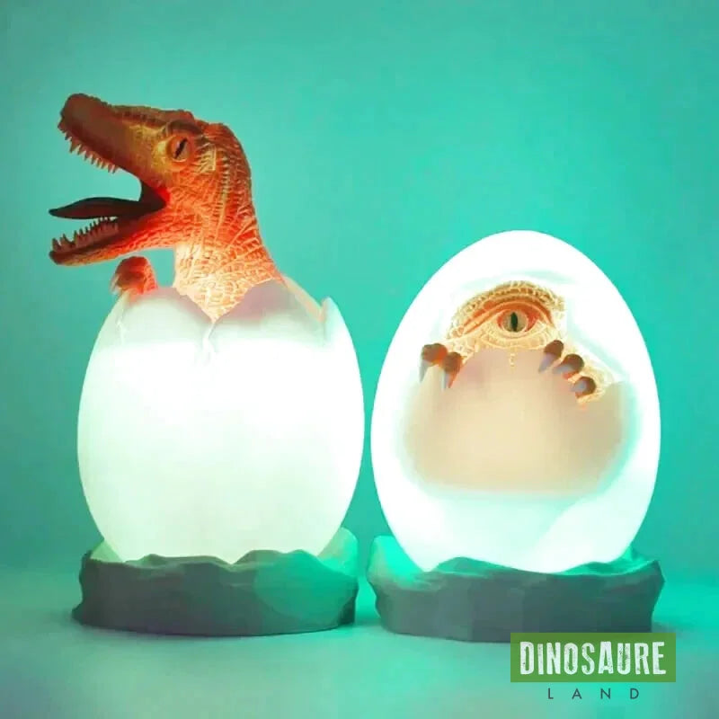 veilleuse lampe dinosaure oeuf t rex