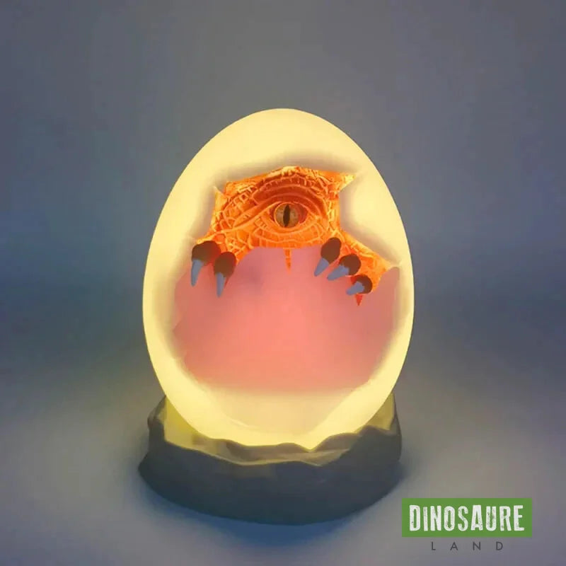 veilleuse lampe dinosaure oeuf t rex