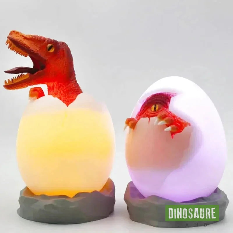 veilleuse lampe dinosaure oeuf t rex