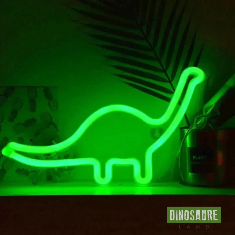 veilleuse lampe dinosaure diplodocus brachiosaure